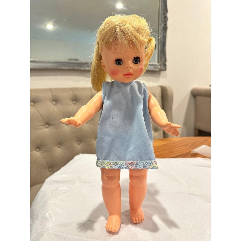 Vintage Horsman Doll 1960's Blue Eyes 15" #7 #67165